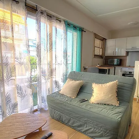 Charming Air-conditioned T1 Bis Val D'esterel In The Heart Of Juan Les Pins *